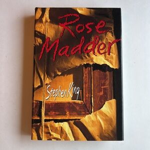 Vintage Rose Madder by Stephen King Hardcover Book First Edition 1995